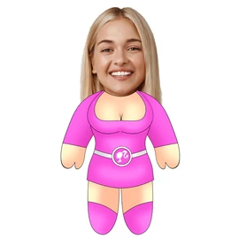 Barbie Arcképes plüssfigura