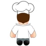 Kép 2/2 - Chef Arcképes plüssfigura